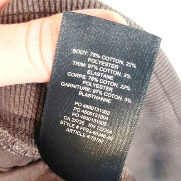 TNA TAUPE BROWN SOFT JOGGERS, SZ LARGE - Picture 11 of 13